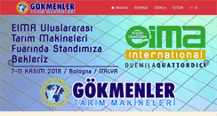 Desktop Screenshot of gokmenler.com